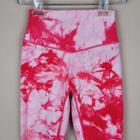 Balance Athletica Vitality Oasis Tie Dye Pink OG Leggings Size S - Picture 4 of 13